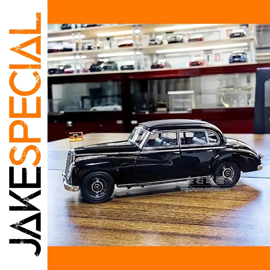 Vintage Mercedes-Benz 300S W186 Scale Model 1:18 1 Vintage Mercedes-Benz 300S W186 Scale Model 1:18