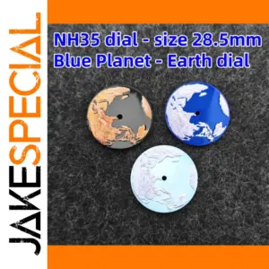 28.5mm NH35/NH34 Compatible Watch Dial in Three Styles