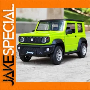Neon Green Suzuki Jimny 1:24 Scale Model