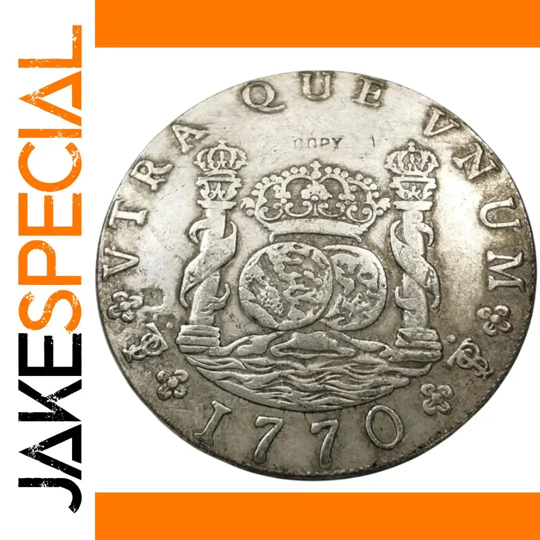 Vintage Bolivia 8 Reales Replica 1769/1770 1 Vintage Bolivia 8 Reales Replica 1769/1770