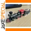 Vintage Metal Steam Locomotive Model Display Piece