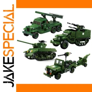 WW2 Military Building Blocks Set for Enthusiasts