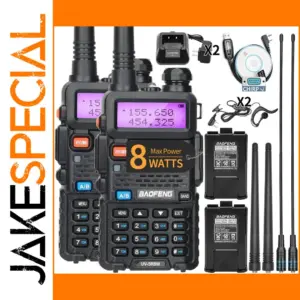 BaoFeng UV-5R 8W Dual-Band Walkie Talkie