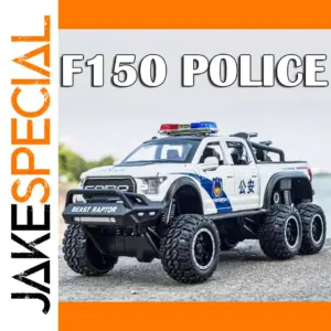 Rugged Police Off-Road Diecast Model