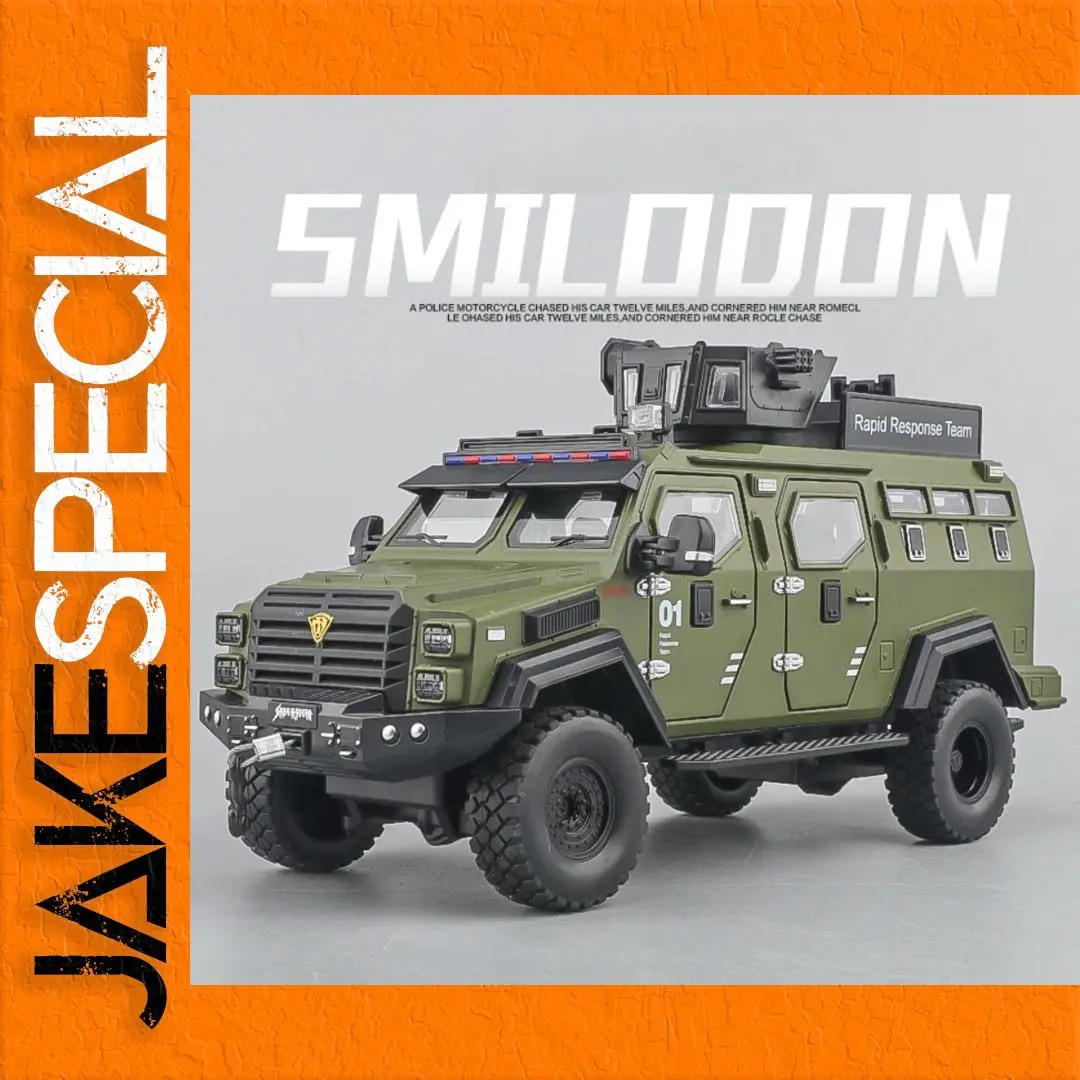 1:24 Scale Sabertooth Military Model Vehicle 1 1:24 Scale Sabertooth Military Model Vehicle
