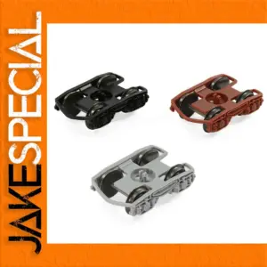 HO Scale Bogies with Nickel-Plated Wheels for Model Trains