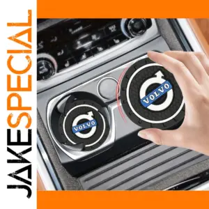 Universal Silicone Car Cup Holder Coaster Set