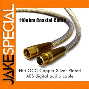Premium 110Ω Digital XLR Coaxial Audio Cable