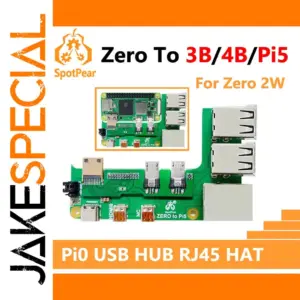 Raspberry Pi Zero 3-in-1 Adapter Hub