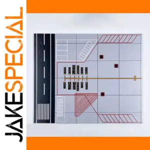 1:400 Airport Apron Scale Model for Display