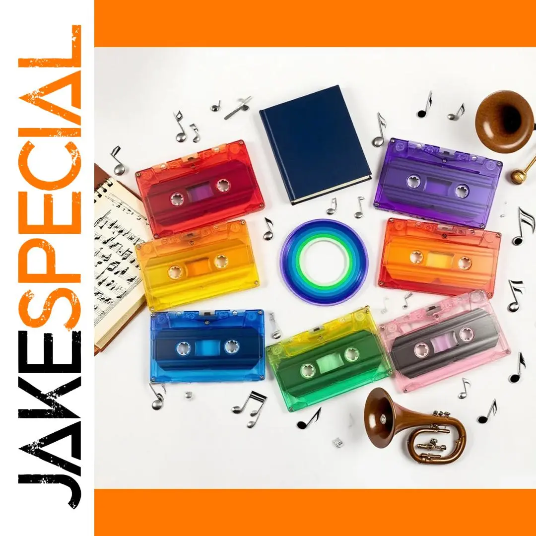 Colorful Cassette Shell Set for DIY Projects 1 Colorful Cassette Shell Set for DIY Projects