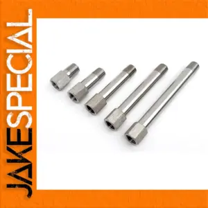 304 Stainless Steel Pipe Connector 1/8" to 3/8" BSP