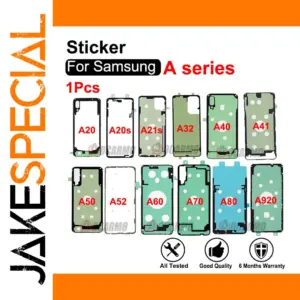Samsung Galaxy A Series Rear Cover Stickers