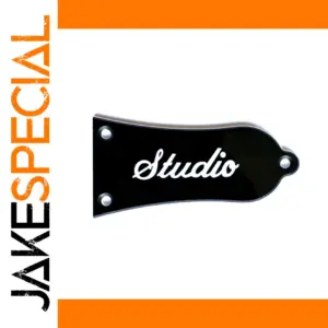 Black Truss Rod Cover for Les Paul Models