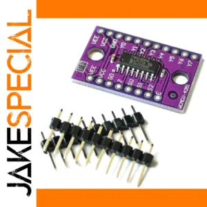 Purple 8-Channel Signal Multiplexer Module