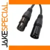 0.5-Meter DMX512 XLR Audio & Lighting Cable