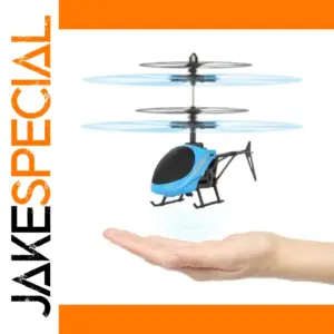 Blue Indoor Mini Quadcopter Drone with Infrared Auto Takeoff