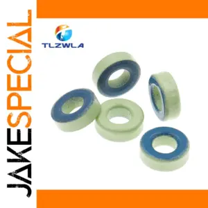 Set of 10 Ferrite Magnetic Rings 11mm x 6mm x 4mm