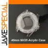 40mm Transparent Acrylic Watch Case for NH 35/36