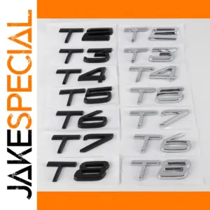 Mercedes T2-T8 3D ABS Badge Emblem Stickers