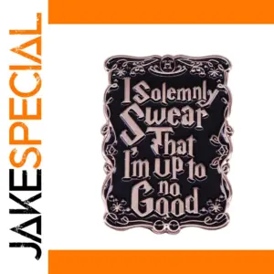Vintage Copper "I Solemnly Swear" Lapel Pin