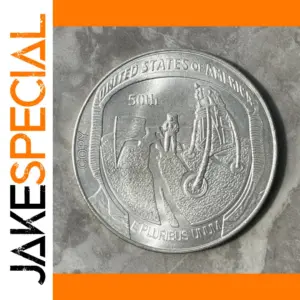 2019 US Moon Landing Copper Commemorative Coin