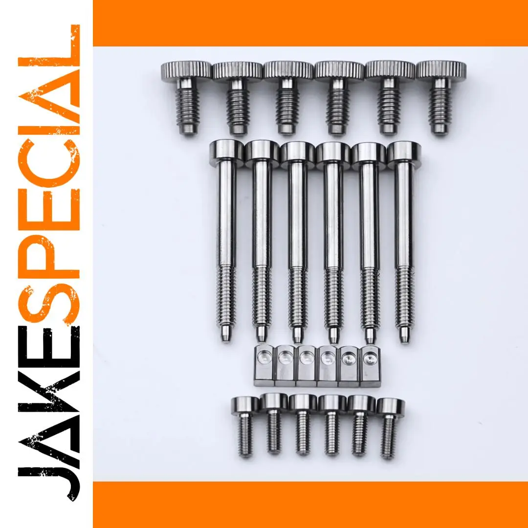 Titanium Floyd Rose Saddle Set for Floyd Rose/ Special 1 Titanium Floyd Rose Saddle Set for Floyd Rose/ Special