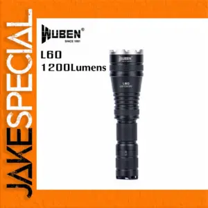 High-Performance Tactical Flashlight 1200 Lumens