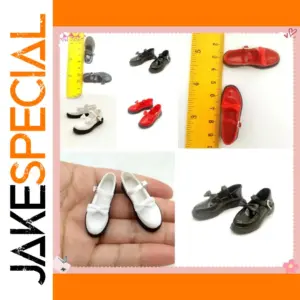 1/6 Female Soldier Shoes Set in PVC