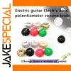 Colorful Guitar Potentiometer Knob Caps for Electric Bass