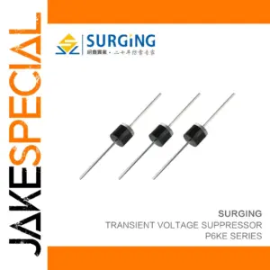 Set of 20 P6KE TVS Diodes for Surge Protection