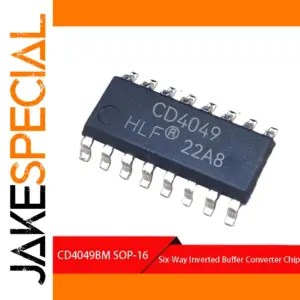 Set of 10 CD4049BM SOP-16 Buffer ICs