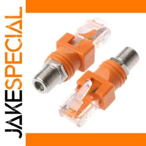 Coaxial to Ethernet Adapter 50Ω, 4.5cm