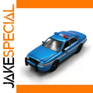 Blue Crown Victoria Police Model 1:64 Scale