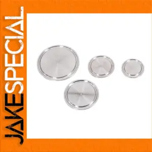 Stainless Steel Sanitary Blind Cover End Cap 0.5-8"