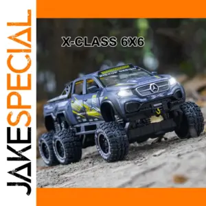 1:28 Scale Off-Road Alloy Truck with Light Features