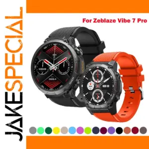 Vibrant Silicone Strap for Zeblaze Vibe 7 Pro