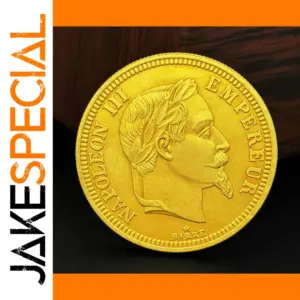 Napoleon III Vintage Copper Medal Replica