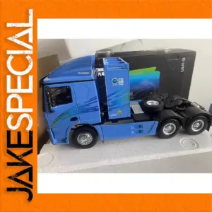 Vibrant Blue 1:24 Scale Diecast Truck Model