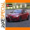 Red Alfa Romeo Stelvio 1:24 Diecast Model
