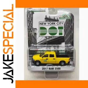 Vibrant Yellow 2017 RAM 2500 Diecast Model