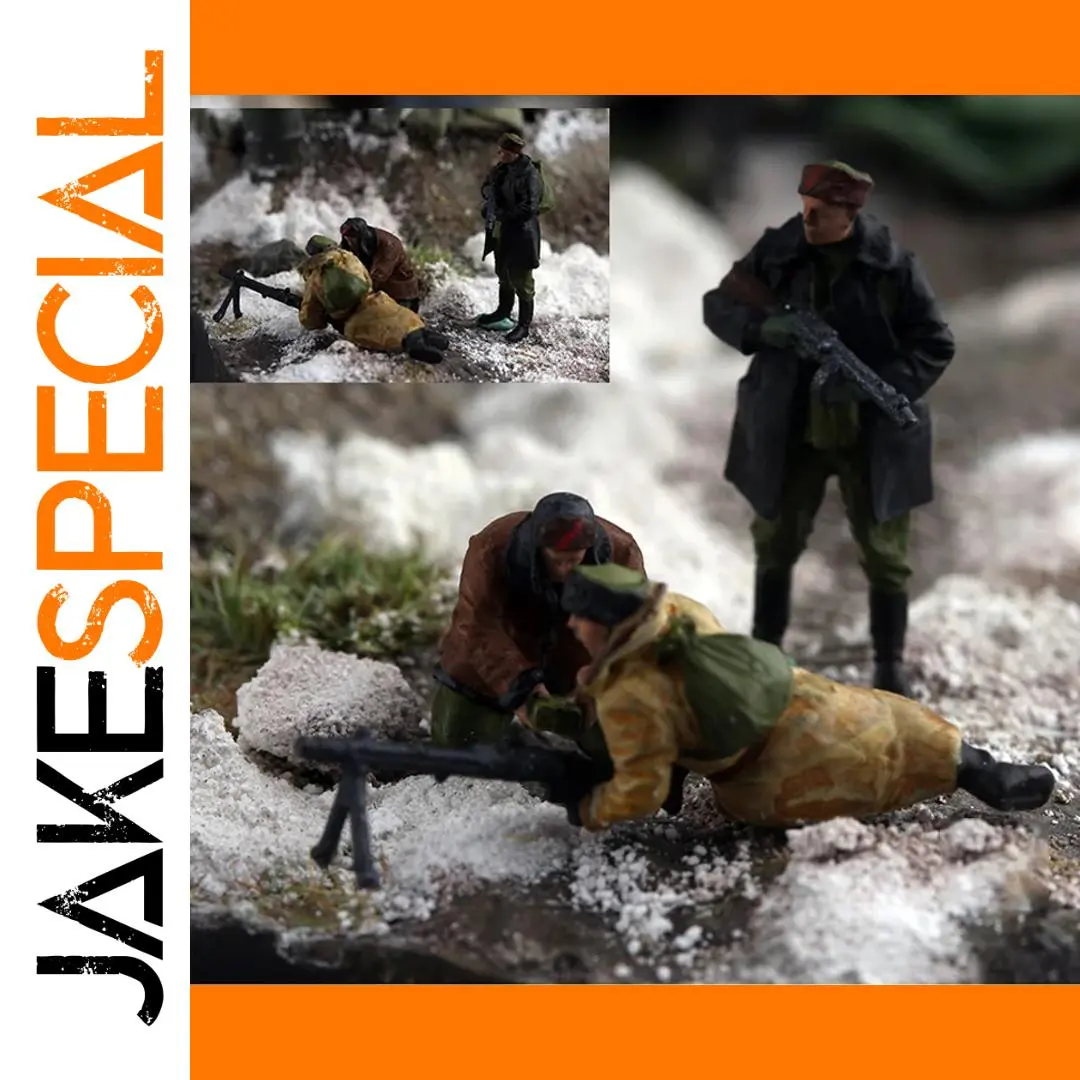 1:72 Scale Soviet Machine Gun Team Diorama 1 1:72 Scale Soviet Machine Gun Team Diorama