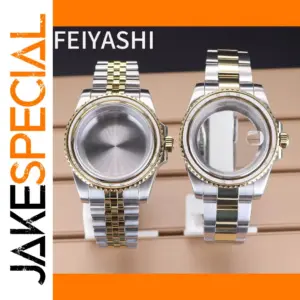 40mm Silver Gold Watch Case for Custom Builds