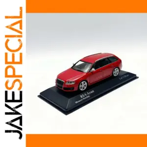 Red Audi RS6 Avant 2007 Scale Model 1:43