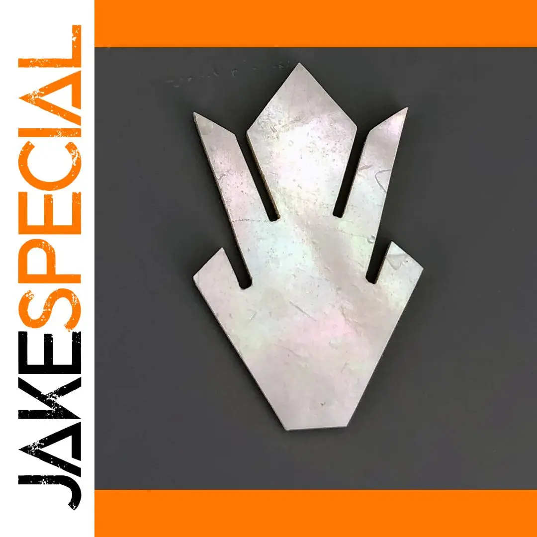 Crown Mother of Pearl Inlay for Guitars 1 Crown Mother of Pearl Inlay for Guitars