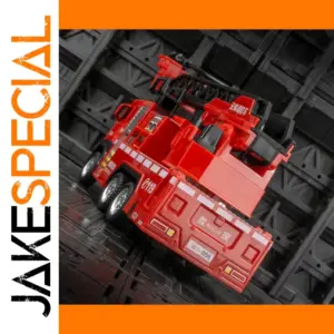 1/50 Scale Diecast Fire Truck Model