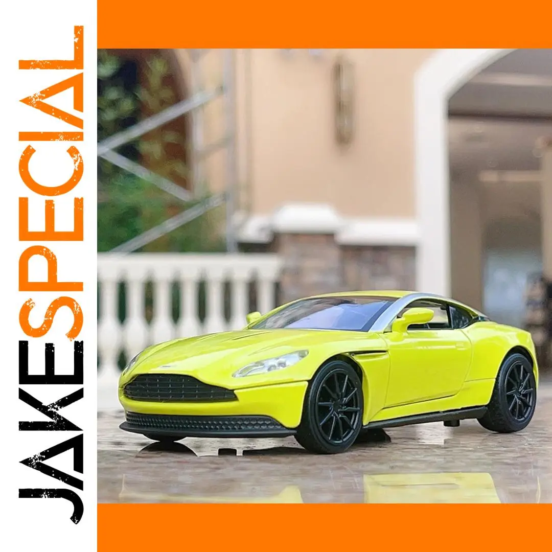 Yellow Aston Martin Vulcan Model Car 1:32 Scale 1 Yellow Aston Martin Vulcan Model Car 1:32 Scale
