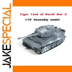WWII German Tiger Tank Model Kit 1:72 Scale
