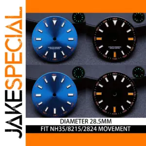 NH35 28.5mm Watch Dial with Lume for ETA 2824