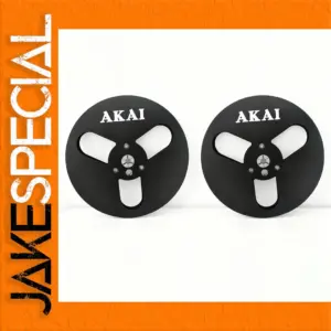7-Inch Aluminum Take-Up Reel for Tape Decks